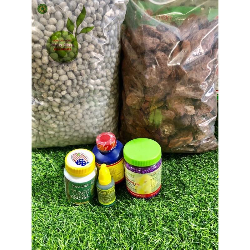 COMBO-6 LOẠI PHÂN BÓN,B1,KEO LIỀN DA CÂY, CHẾ PHẨM,PHÒNG NẤM,VI RÚT,VI KHUẨN CHO LAN VÀ CÂY CẢNH
