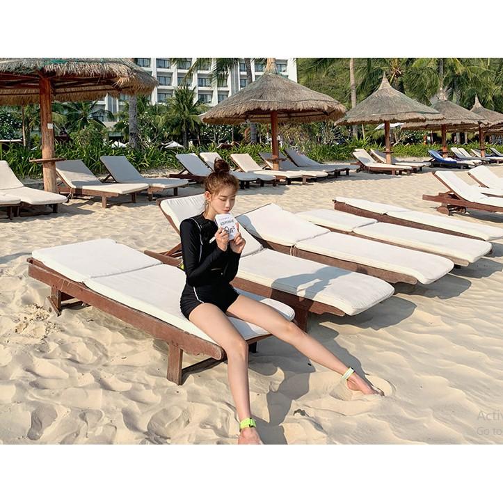 Đồ bơi nữ kín đáo QUEEN BIKINI Bikini 2 mảnh đi biển Quảng châu BIK26