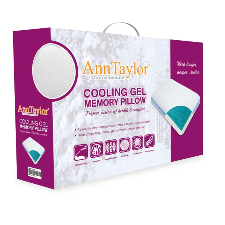 Gối nằm Jean Perry Memory Foam AT Cooling Gel 56x36x13cm