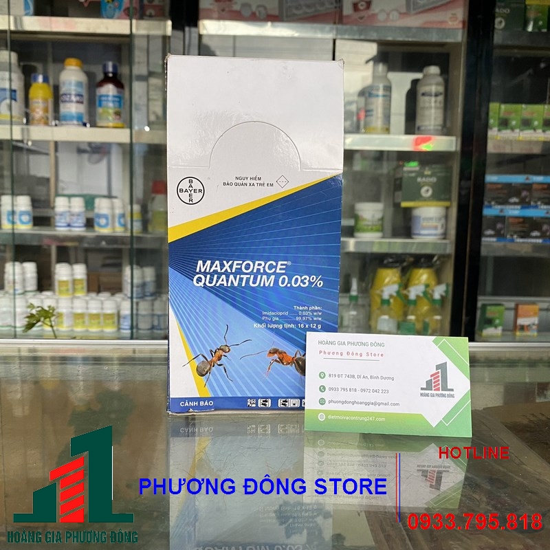 Thuốc diệt kiến và côn trùng Maxforce Quantum 0.03%-12g