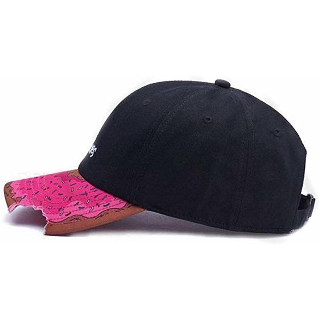 Snack cap men and women pink cap adult headdress hip hop streetwear casual sunscreen baseball cap