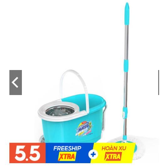 Bộ lau nhà Nhựa Duy Tân dung tích 11L có bánh xe - N0. 899