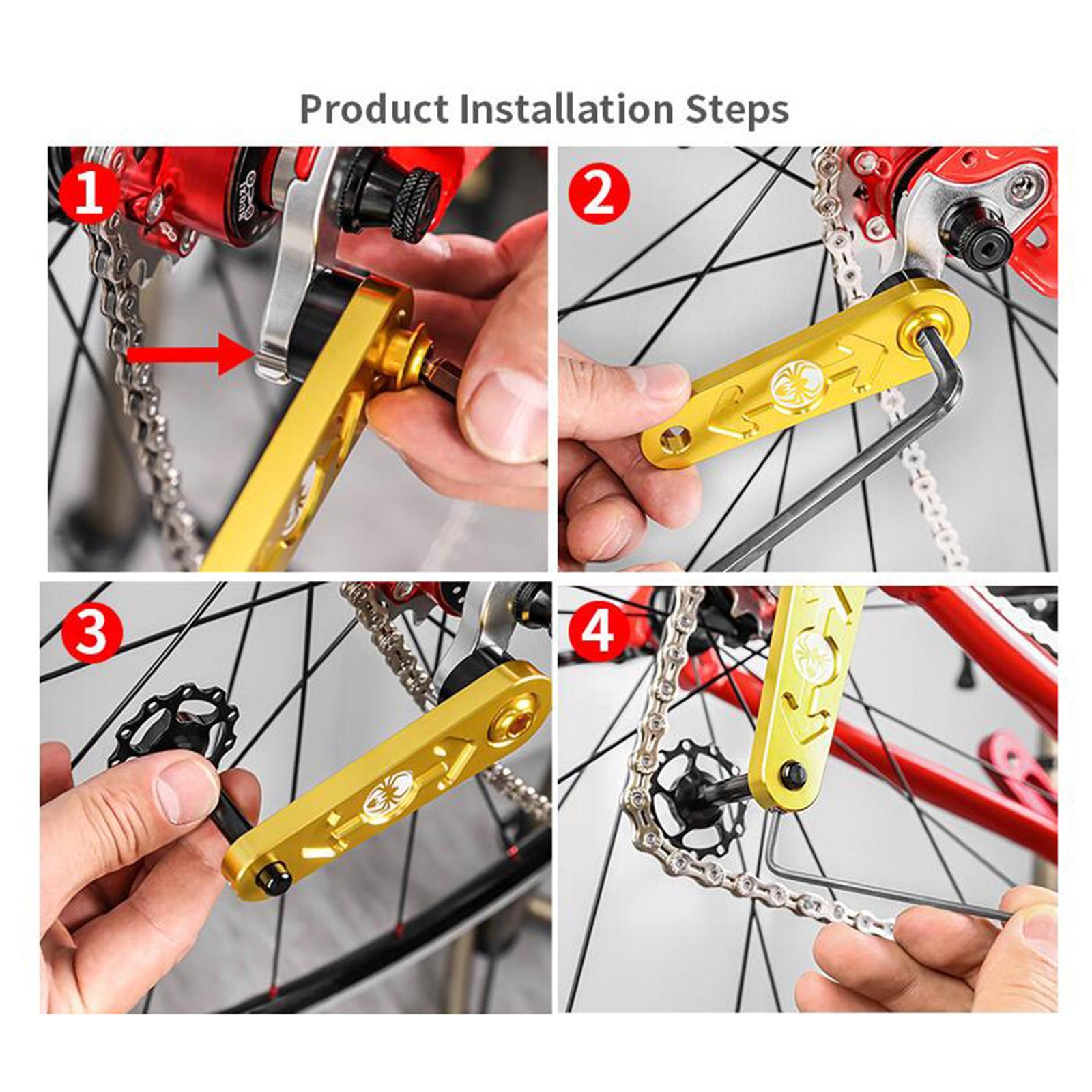 Bike Chain Tensioner Single Speed  Converter Cycling Convert Tool