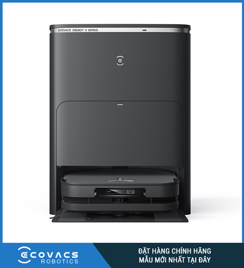 [GIÁ TẠI KHO] - Robot Hút Bụi Lau Nhà Ecovacs Deebot X5 Pro Omni 2025 Màu đen - Hàng chính hãng Ecovacs