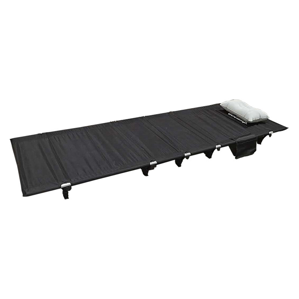Giường đơn ngoài trời Hợp kim nhôm nhẹ, chất vải thoáng khí