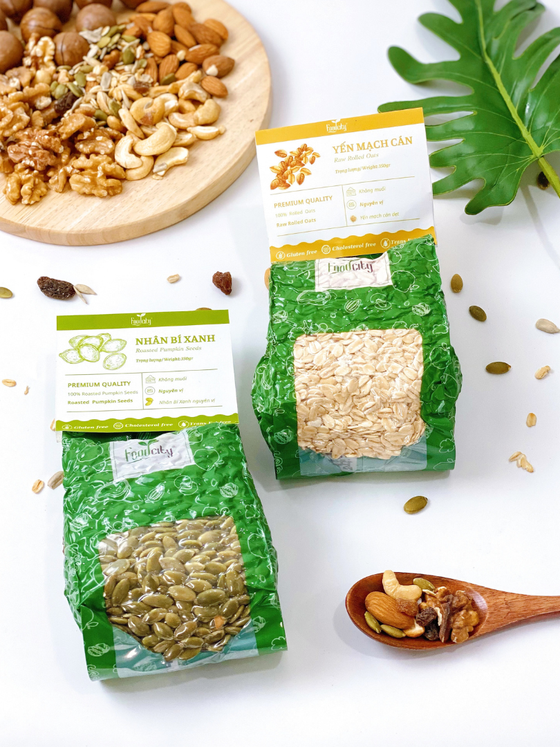 COMBO SỮA HẠT BÍ XANH & HẠNH NHÂN