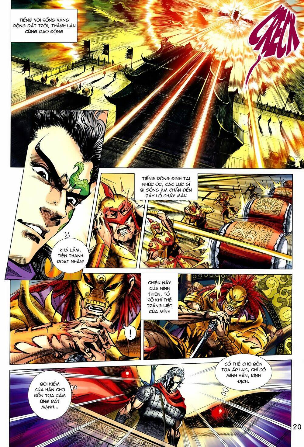 thần binh vấn thiên chapter 5 16