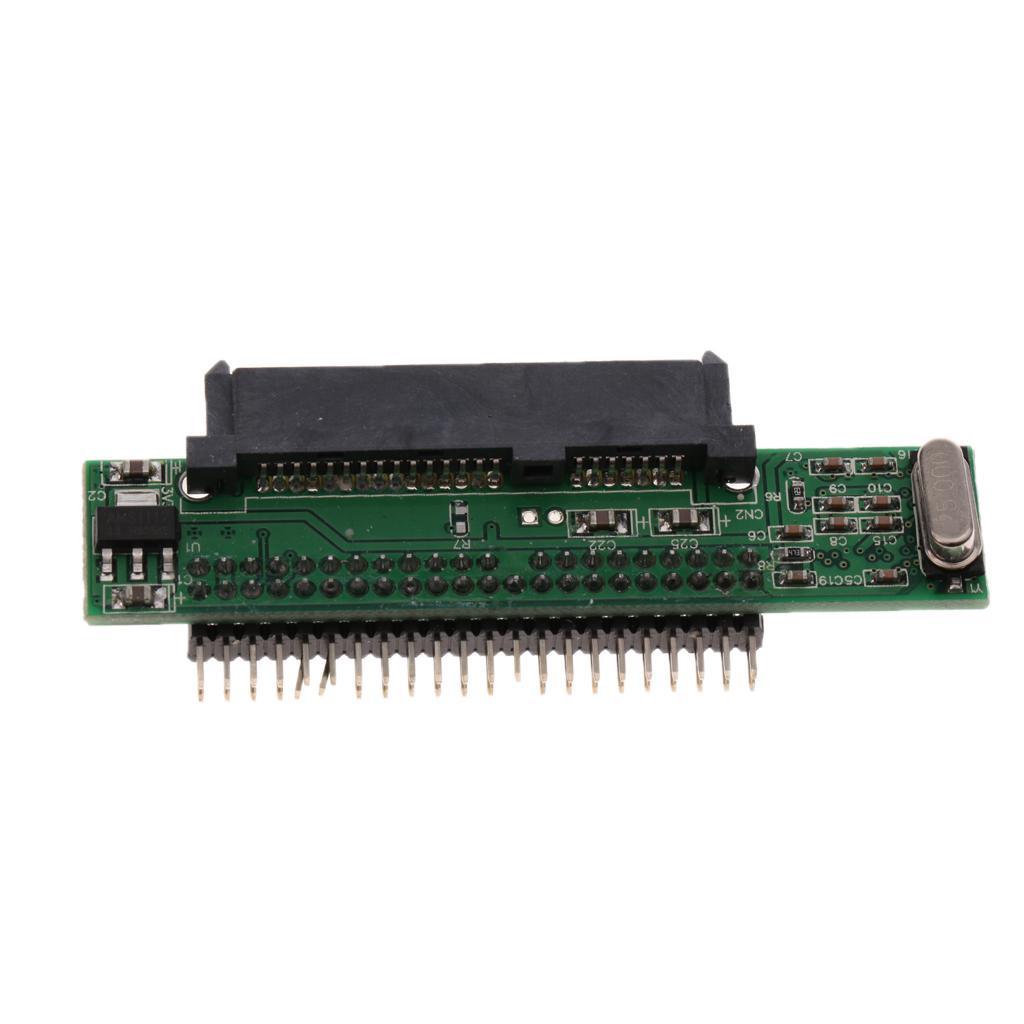 Laptop 2.5 7+15 To IDE Male Converter Card Support ATA Serial Adapter