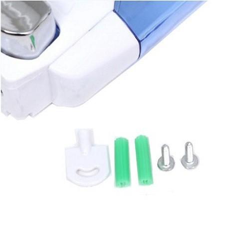 Hộp đựng nước rửa tay nhấn hai bình treo trường cao cấp