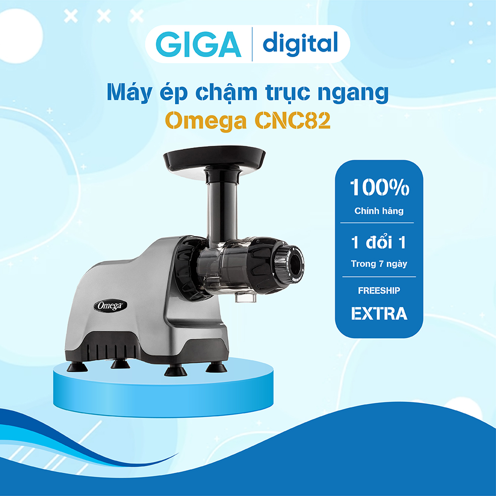 Máy ép chậm trục ngang Omega CNC82- BH 12 Tháng