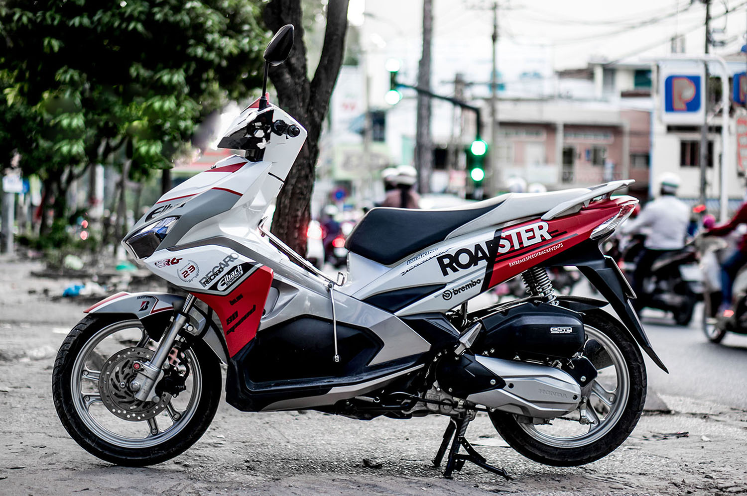 Tem trùm AirBlade 2016 Red Kpax