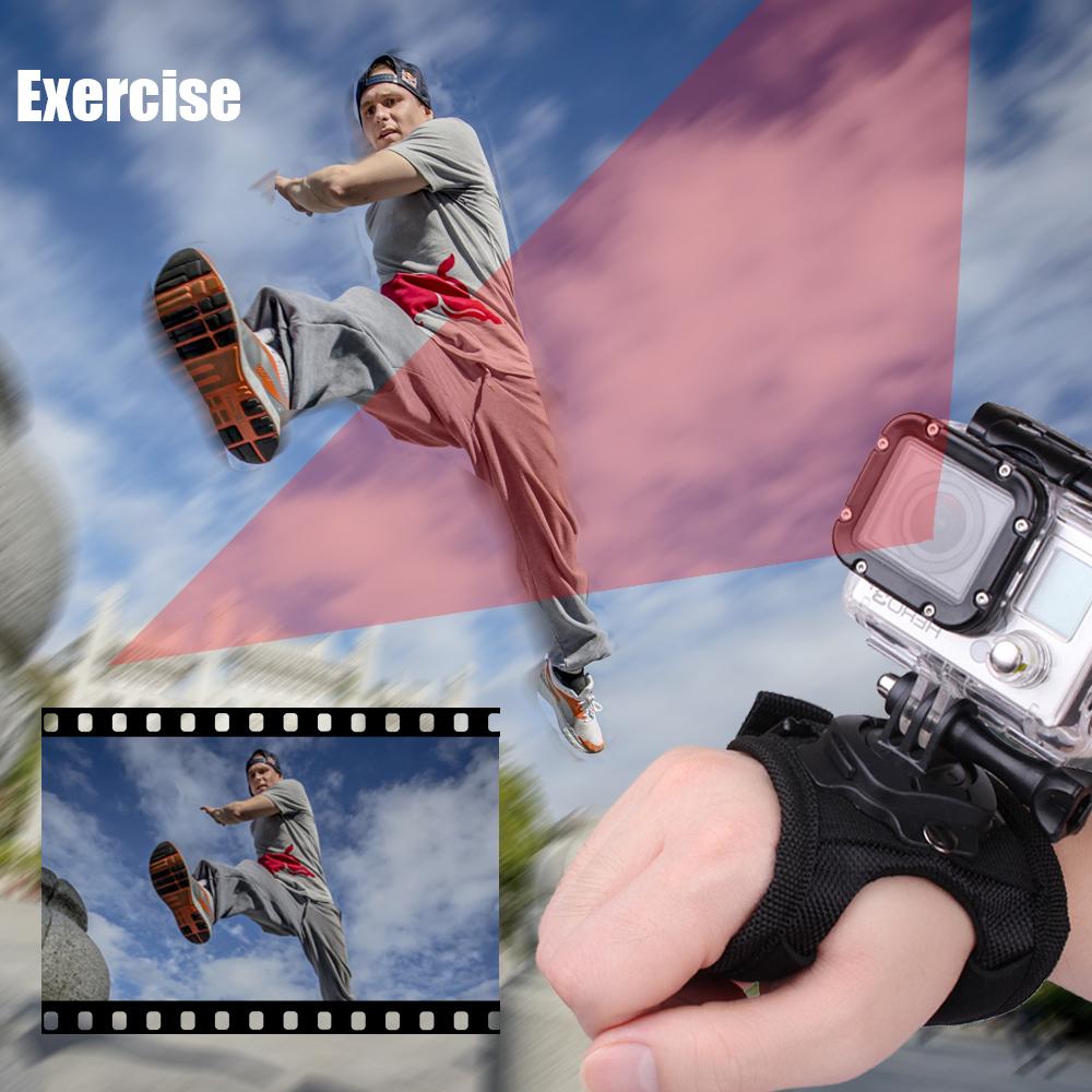 360 Degree Rotation Wrist Hand Strap Band Holder Mount For Camera Photography Accessories