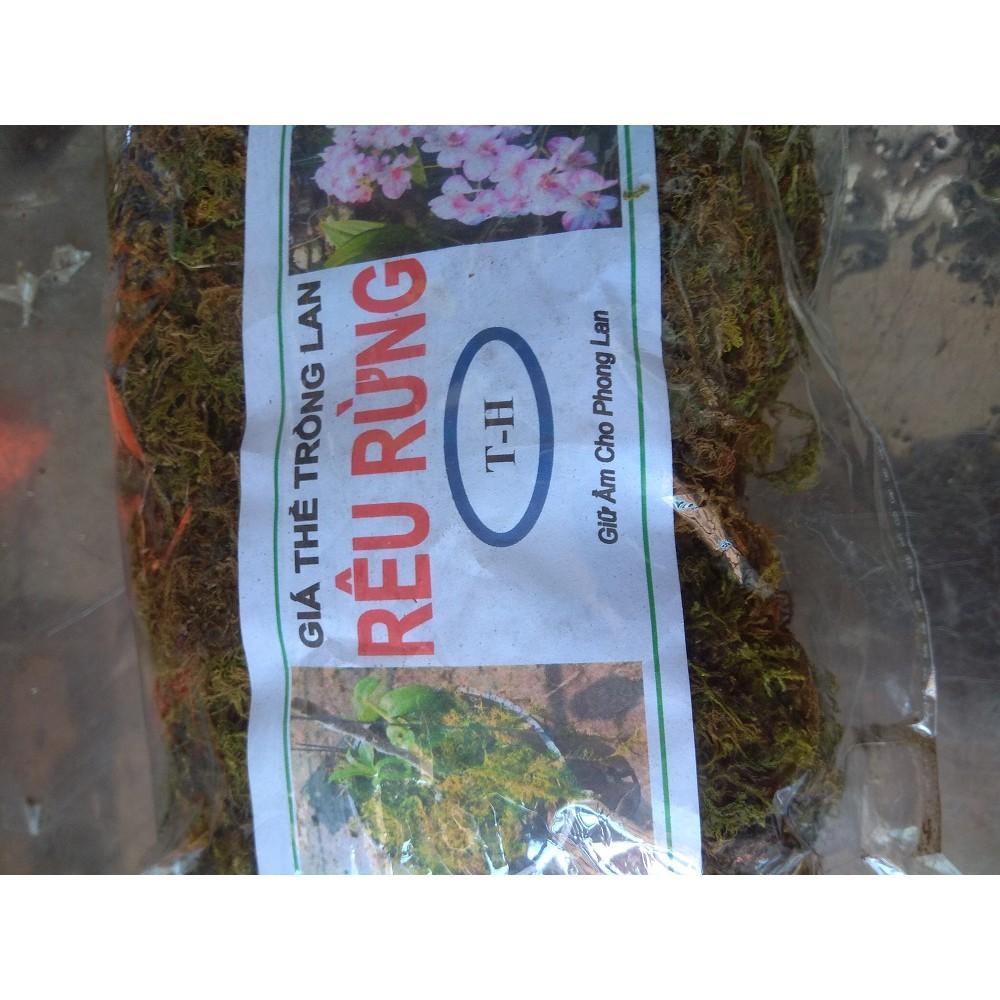 Rêu rừng trồng lan - gói 100 gram