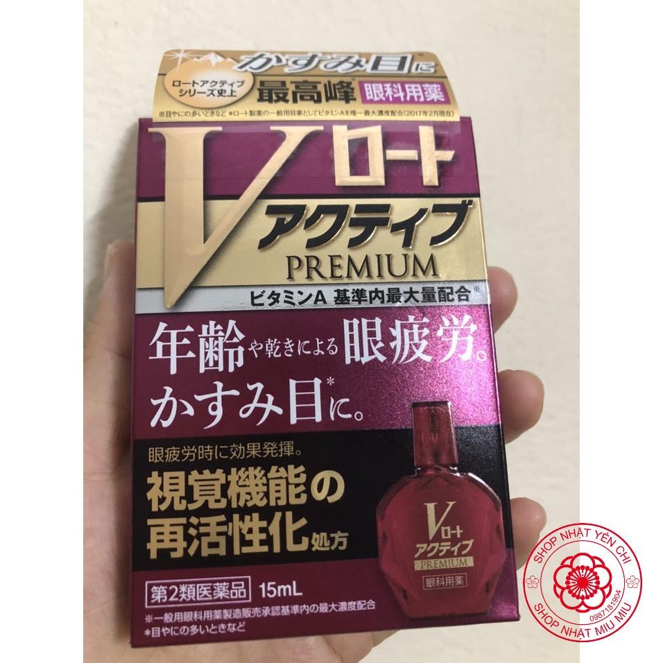 Nhỏ mắt Xanh - Đỏ - Vàng  Premium nhật bản