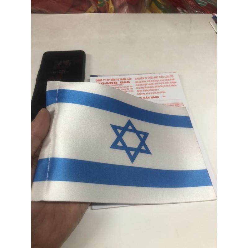 Quốc kỳ Ỉael để bàn 14x21cm