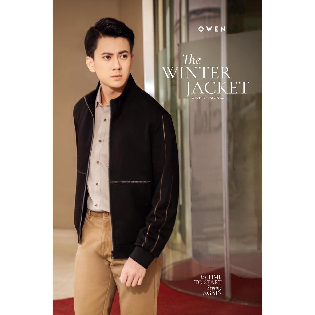OWEN - Áo khoác nam OWEN, áo gió Jacket cao cấp giữ ấm tốt JK61022