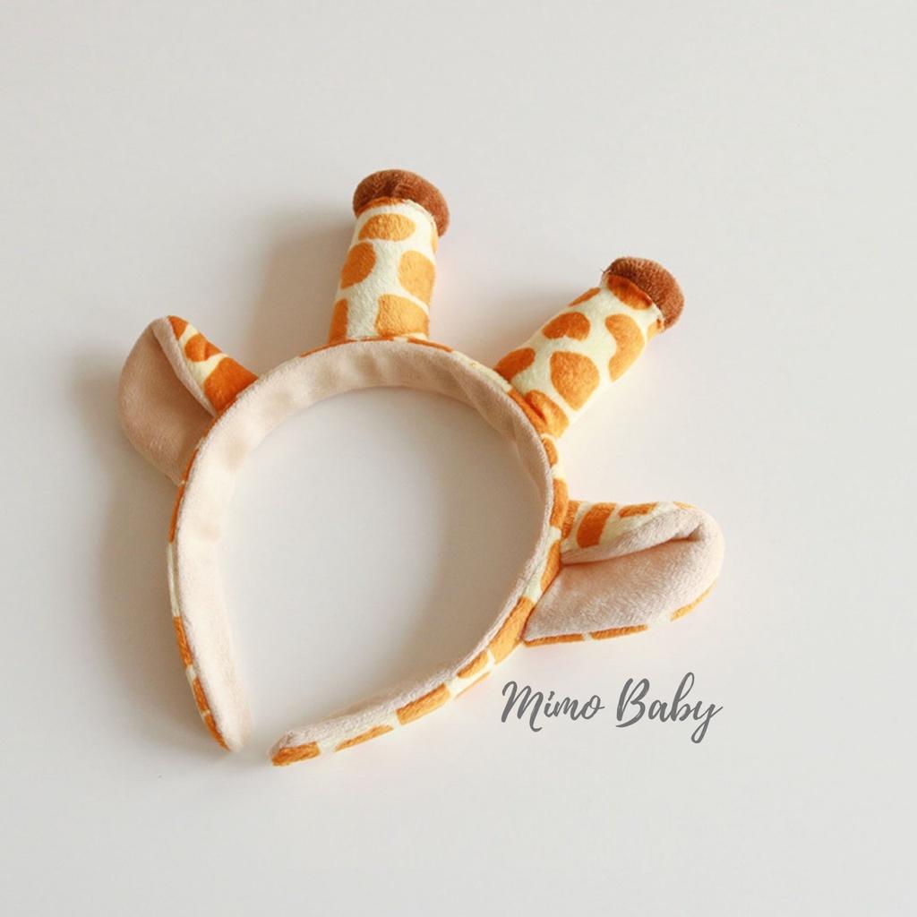 Bờm cài tóc hoạt hình hươu vàng đáng yêu cho bé Mimo baby BD32