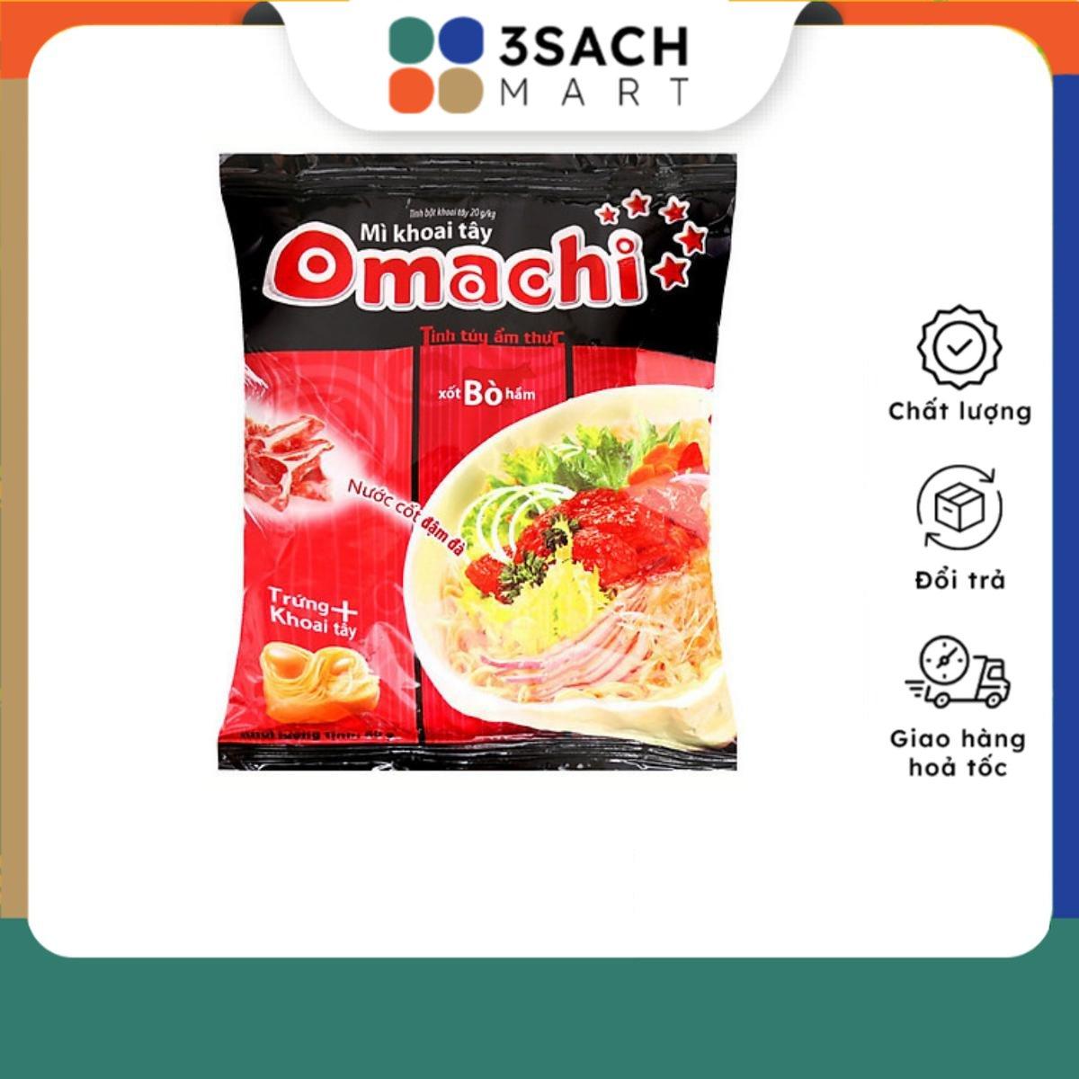 Mì Omachi Sườn Hầm Ngũ Quả - gói 80gr