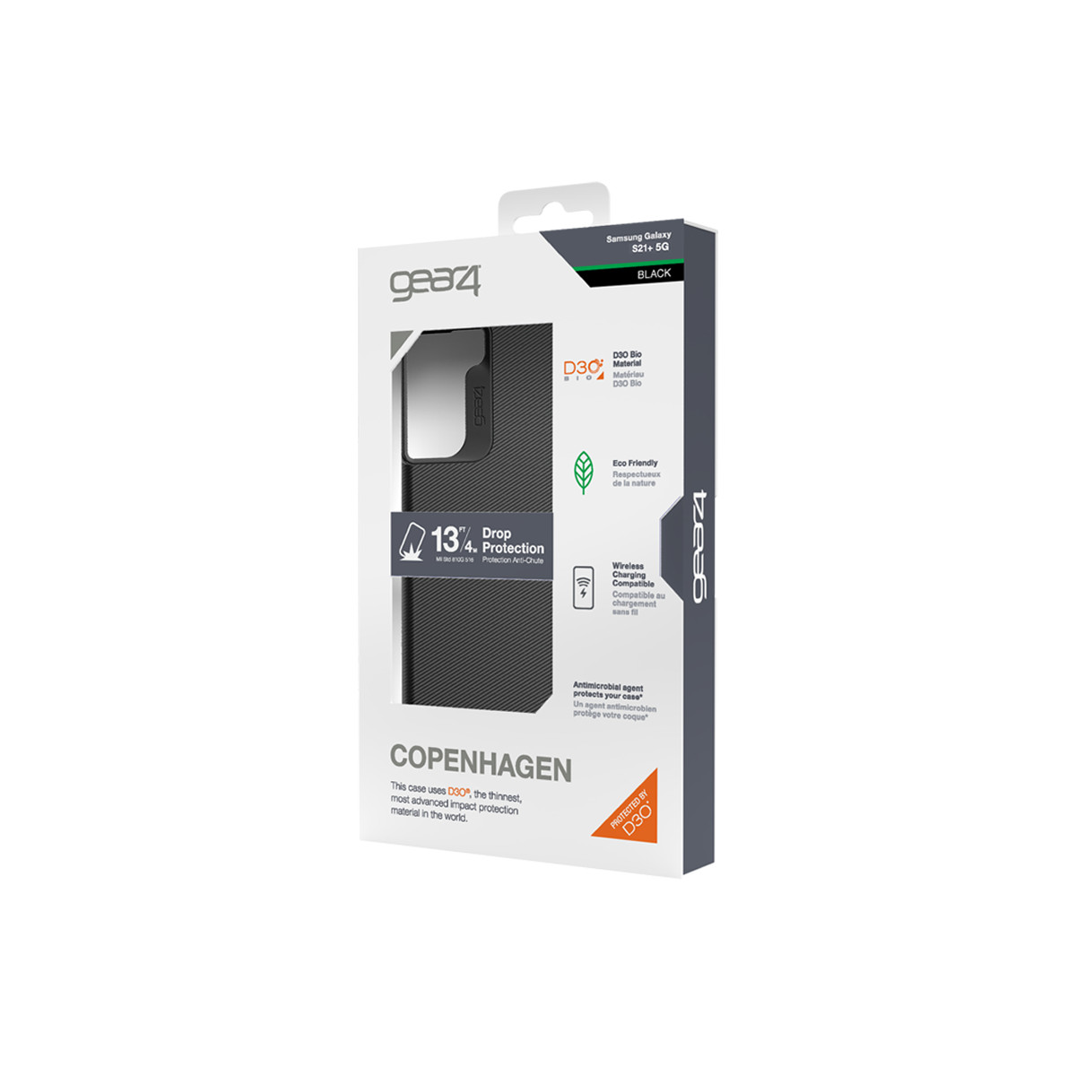 Ốp lưng chống sốc Gear4 D3O Copenhagen 4m cho Samsung Galaxy S21 Series - HÀNG CHÍNH HÃNG