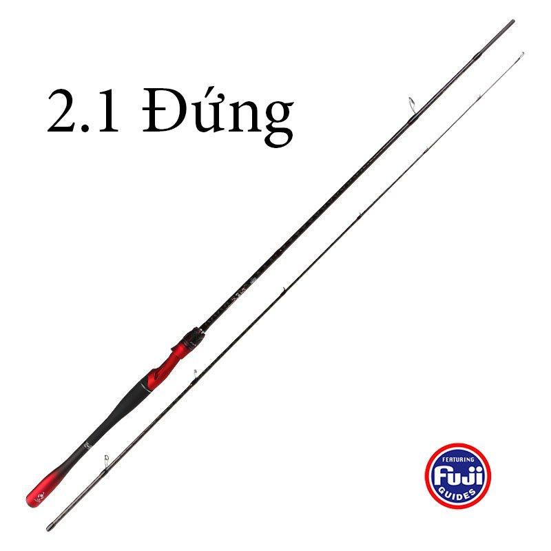 Cần câu cá - Cần câu lure máy đứng và ngang cao cấp Scorpion khoen FUJI mã CM16