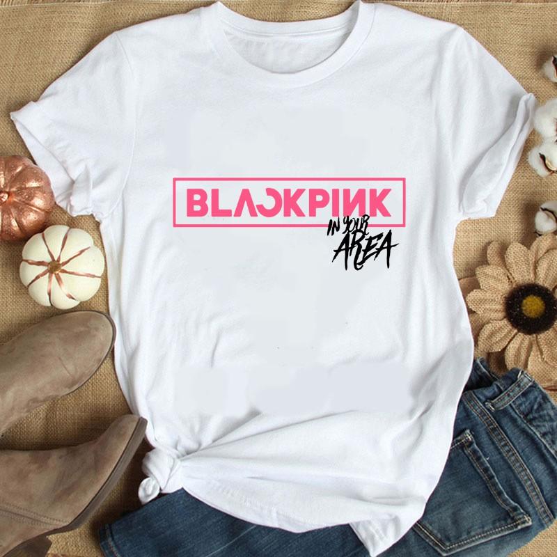 Áo phông in Logo BlackPink Áo thun kpop BlackPink nam và nữ