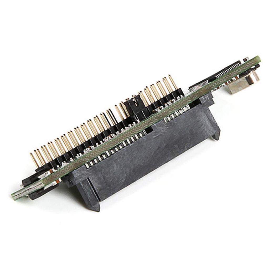 2Pieces SATA to 44Pin 2.5'' IDE Male HDD Adapter Plug Converter Female 7+15 Pin SATA