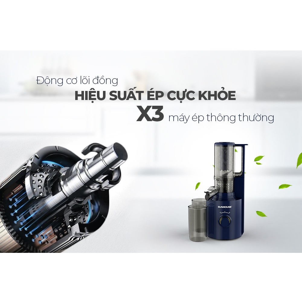 Máy Ép Chậm Sunhouse SHD5512 - Hàng Chính Hãng