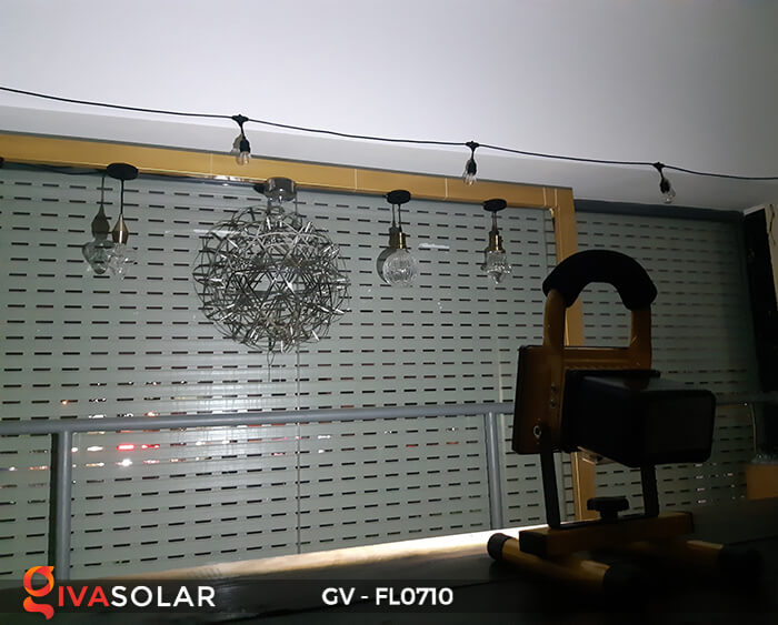 Đèn Pha Led Siêu Sáng Cho Công Trình GIVASOLAR 10W GV-KFL0710 IP65 siêu sáng 5000k