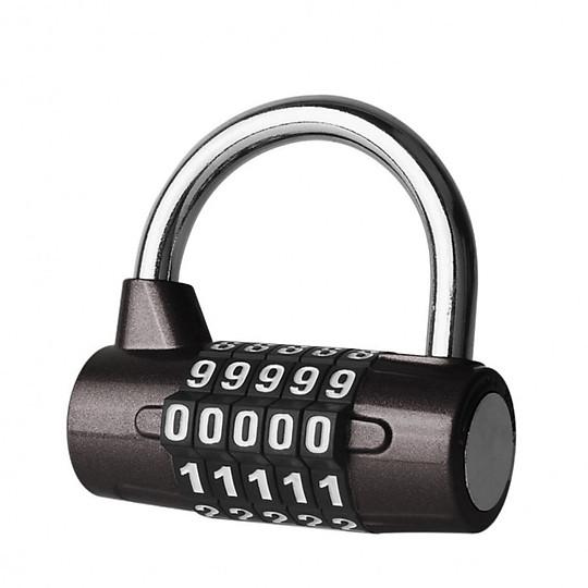 Ổ KHÓA CHỮ U 5 SỐ, CÀNG KHÓA 6.5MM CHỐNG KHOAN CẮT