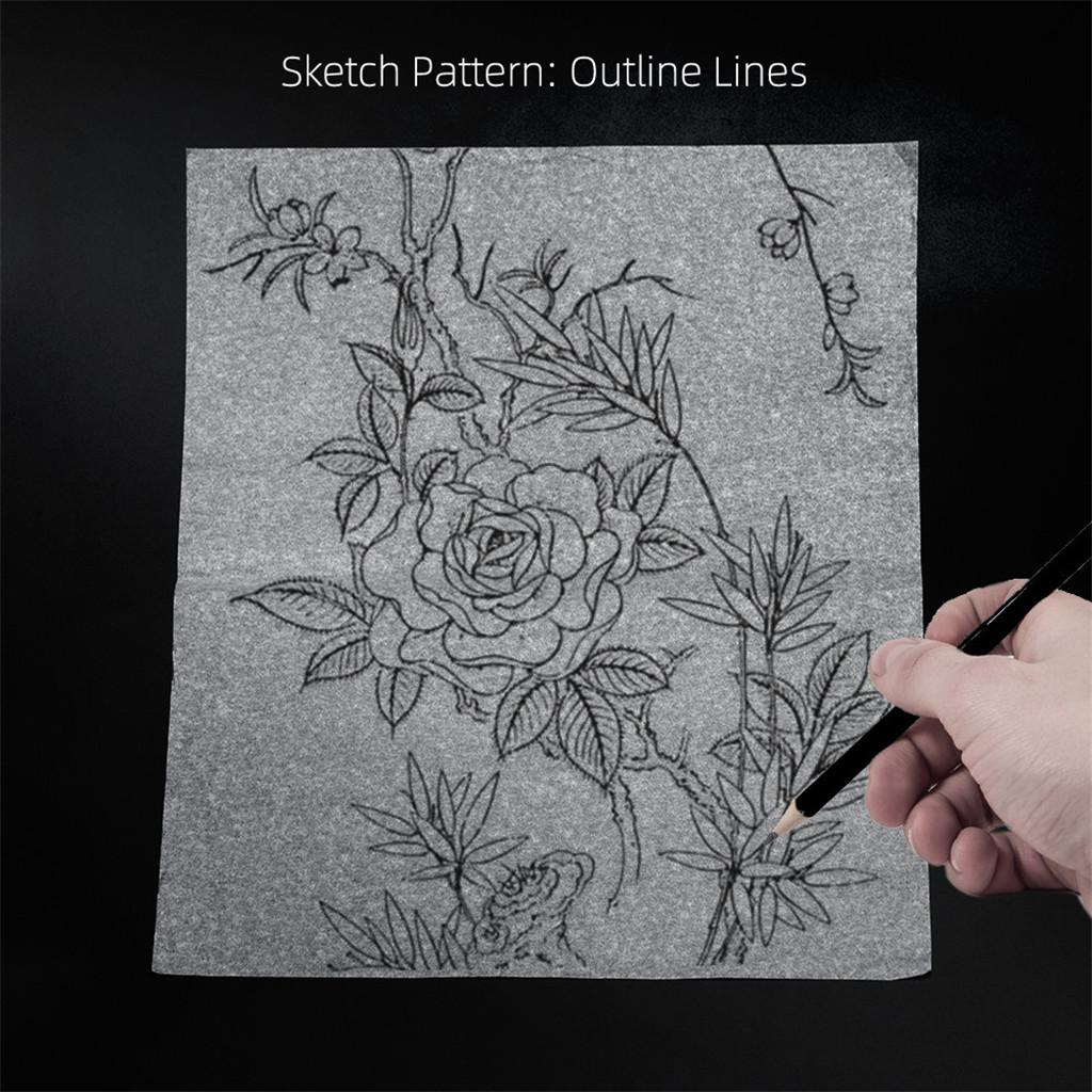 Lots 100 Pcs Translucent Tracing Paper Art Drawing Calligraphy Sheet