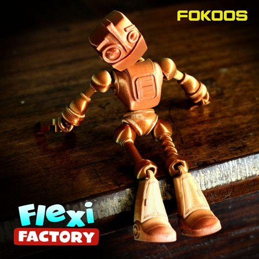Đồ chơi Flexi robot nhún nhảy nhiều màu, trang trí, DECOR PHÒNG - FLEXI ROBOT