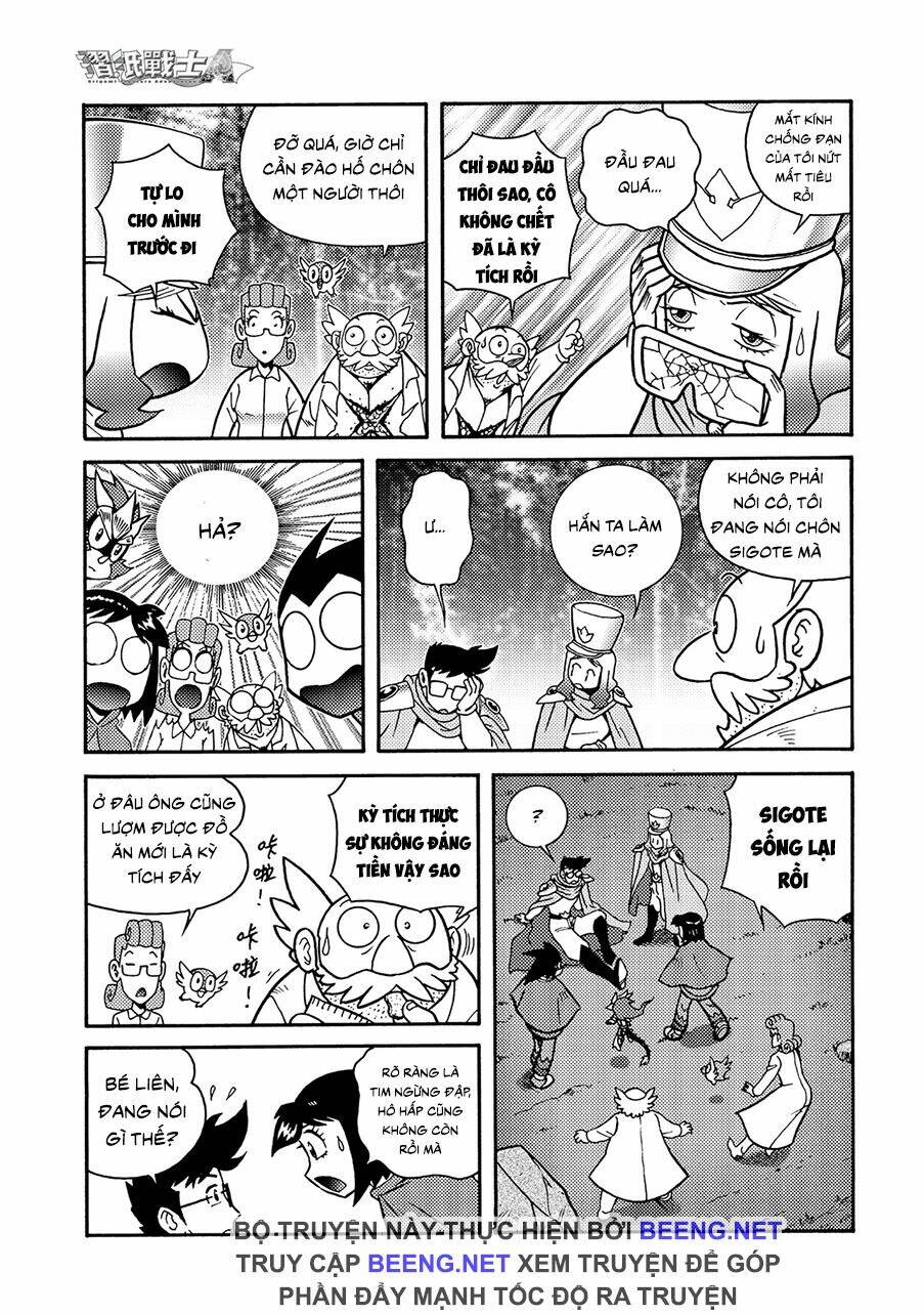 Hiệp Sĩ Giấy A chapter 8.2 17