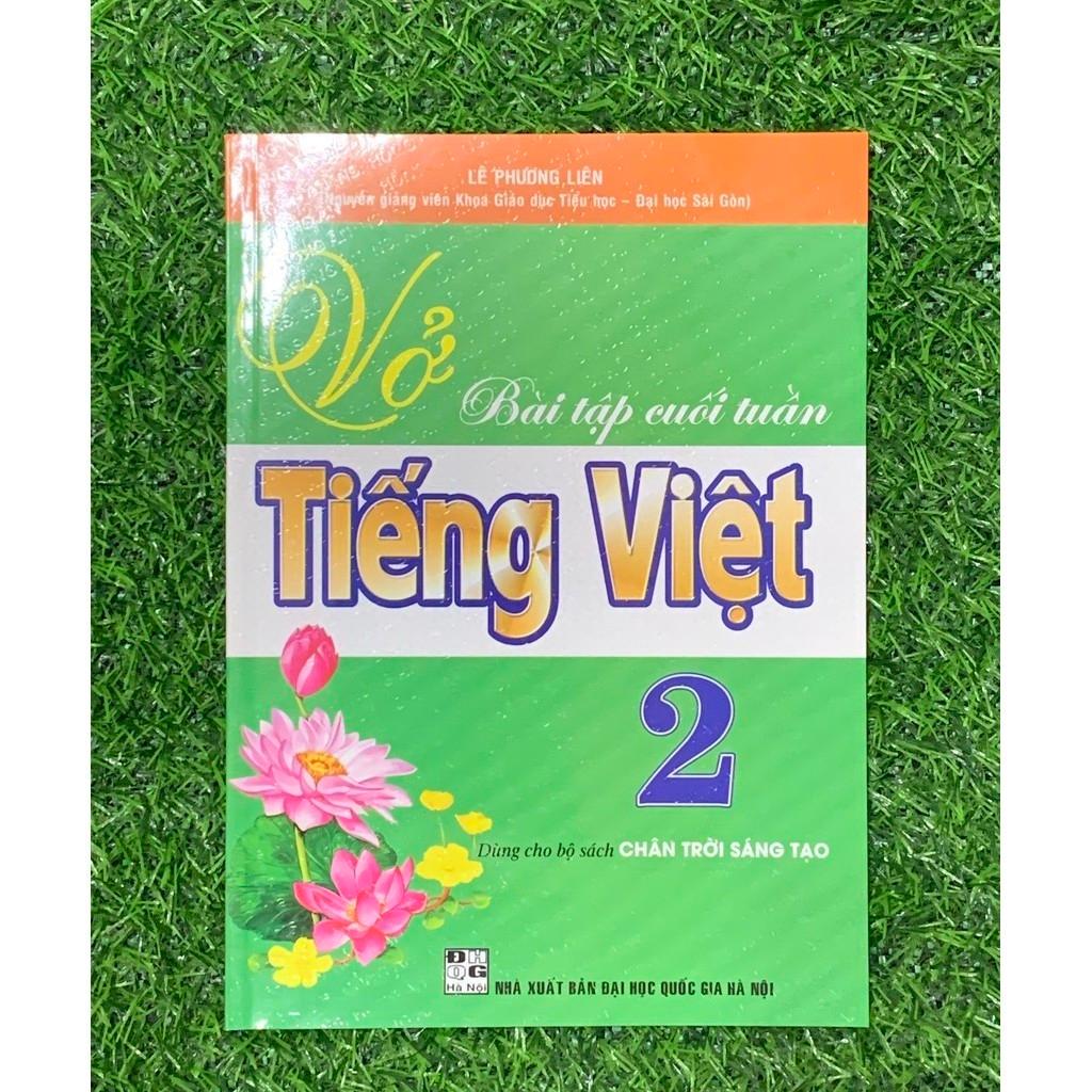 SÁCH - Vở bài tập cuối tuần Tiếng Việt 2 ( chân trời sáng tạo ) - B (HA-MK)