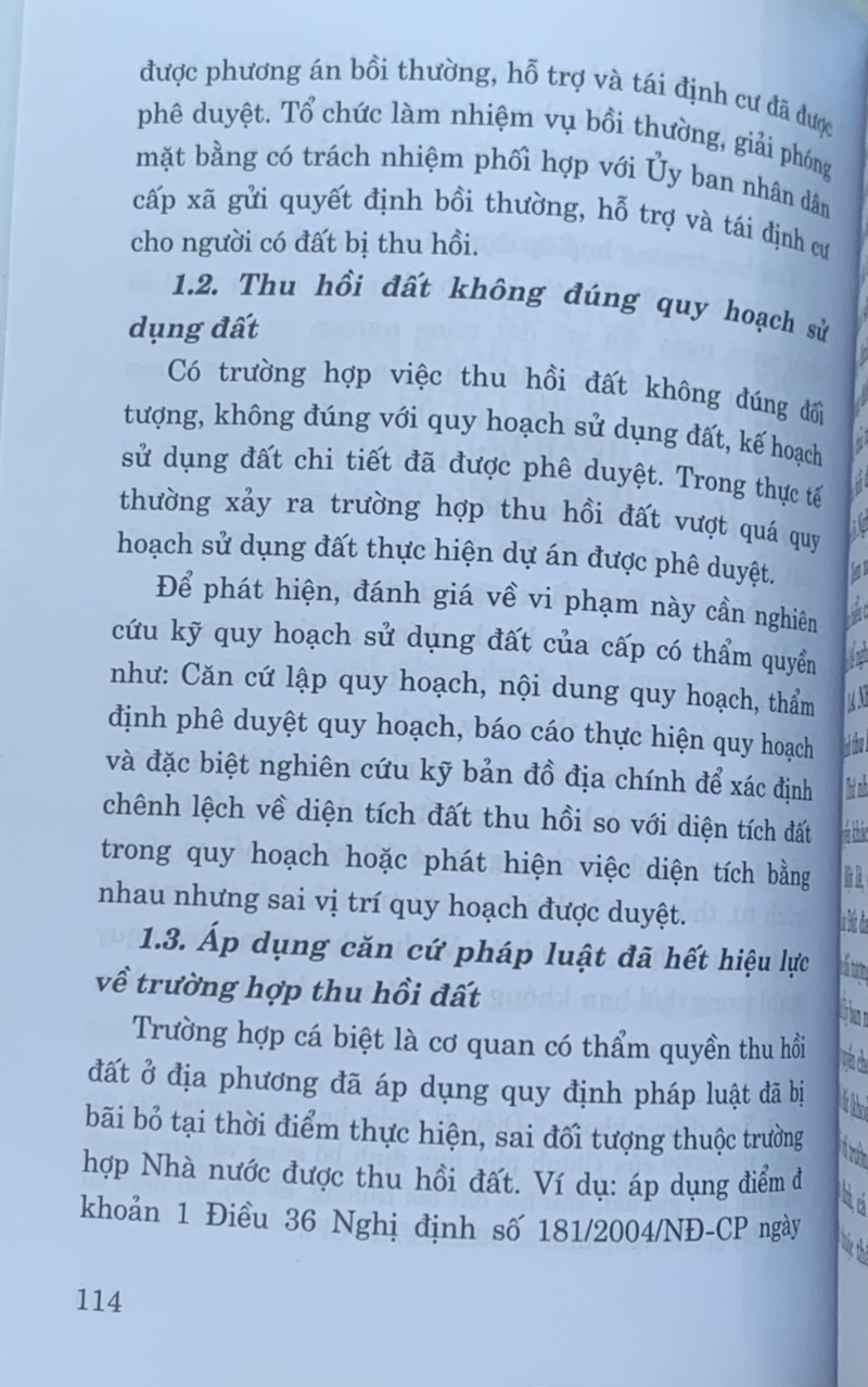 Giải quyết tranh chấp hành chính trong lĩnh vực quản lý đất đai- phát hiện vi phạm và xử lý vướng mắc