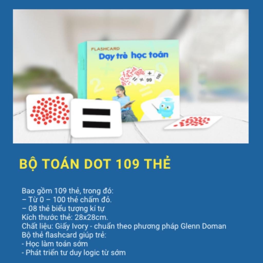 Bộ thẻ học flashcard chuẩn bộ toán chuyên sâu 109 thẻ