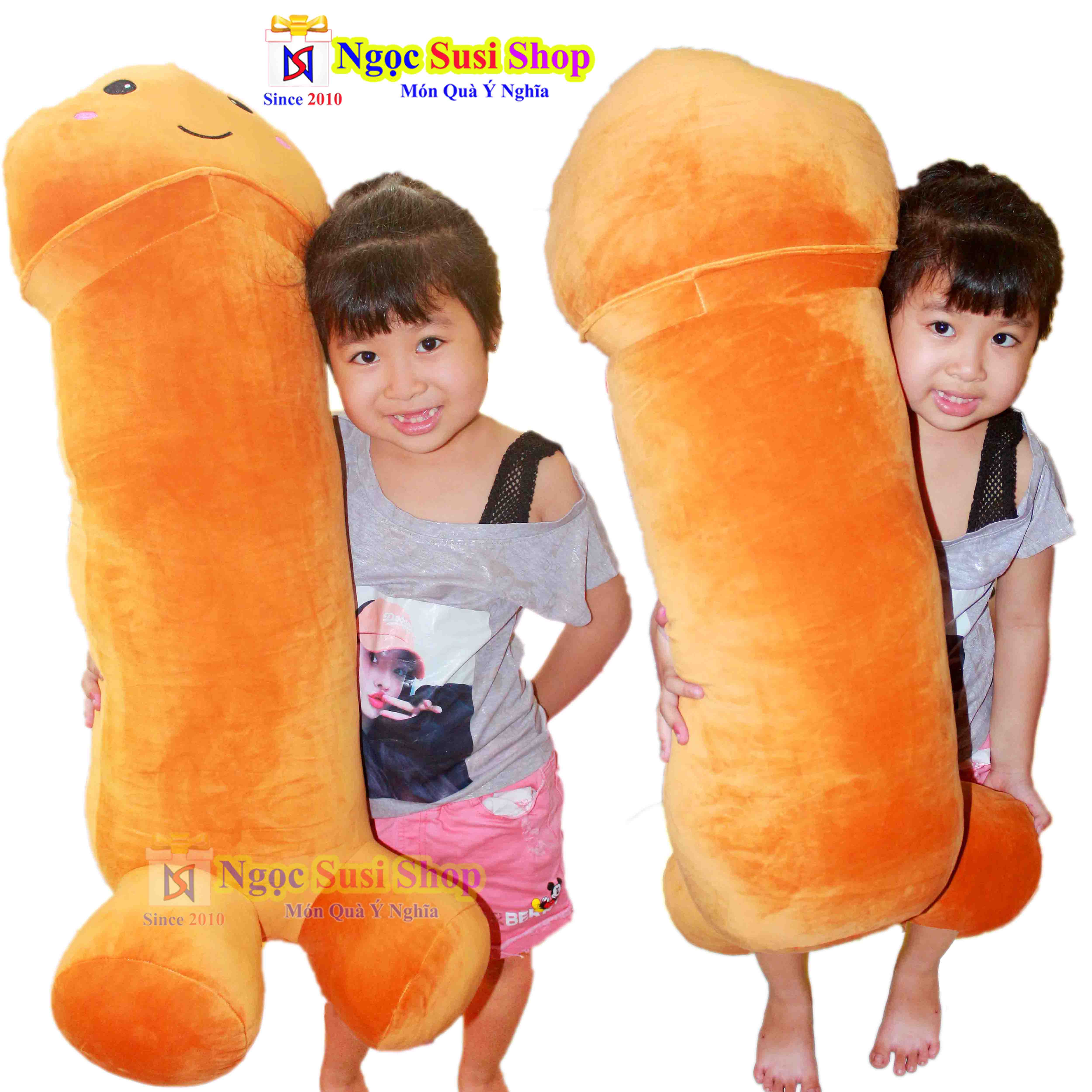 THÚ NHỒI BÔNG GỐI ÔM CON CIU KIU SIÊU TO DÀI ÔM NGỦ CHO CÁC NÀNG RẤT CƯNG - GẤU BÔNG HÌNH CON CIU