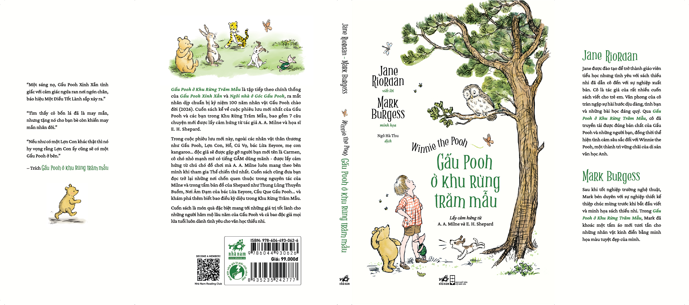 Sách - Gấu Pooh ở khu rừng trăm mẫu (Nhã Nam Official)