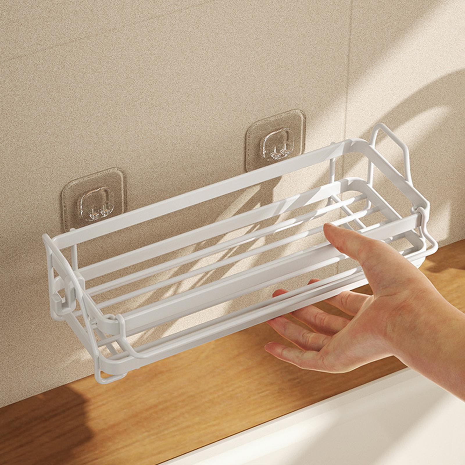Dish Brush Soap Dispenser Holder,Soap Dispenser Caddy Organizer for Dish Cloth Dish Soap