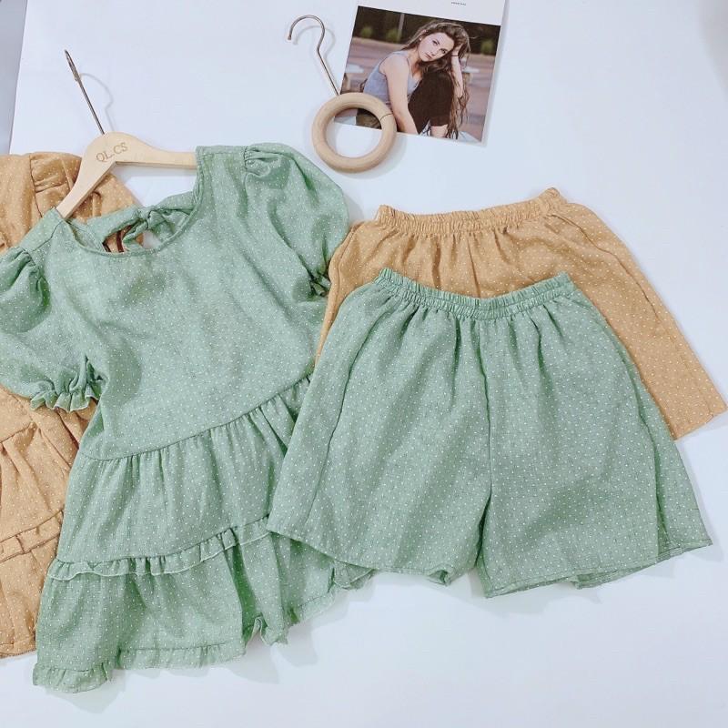 Set bộ chấm bi bèo tầng hot hit - hinhin