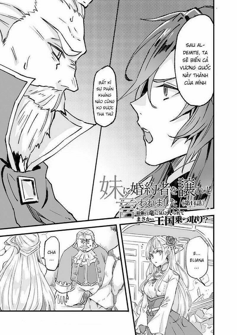 imouto ni fiancee wo yuzure to iwaremashita, saikyou no ryuu ni kiniirarete masakano okoku nottori? chapter 14 2