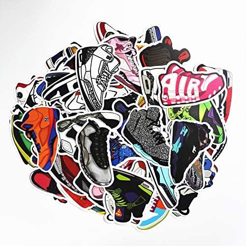 Set 60 Sticker SNEAKER ảnh ép lụa