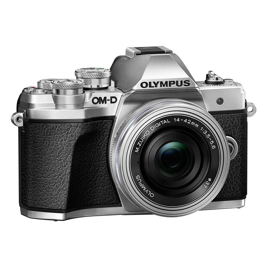 Máy Ảnh Olympus OM-D E-M10 Mark III + Lens Kit 14-42mm EZ (Bạc) - Hàng Chính Hãng