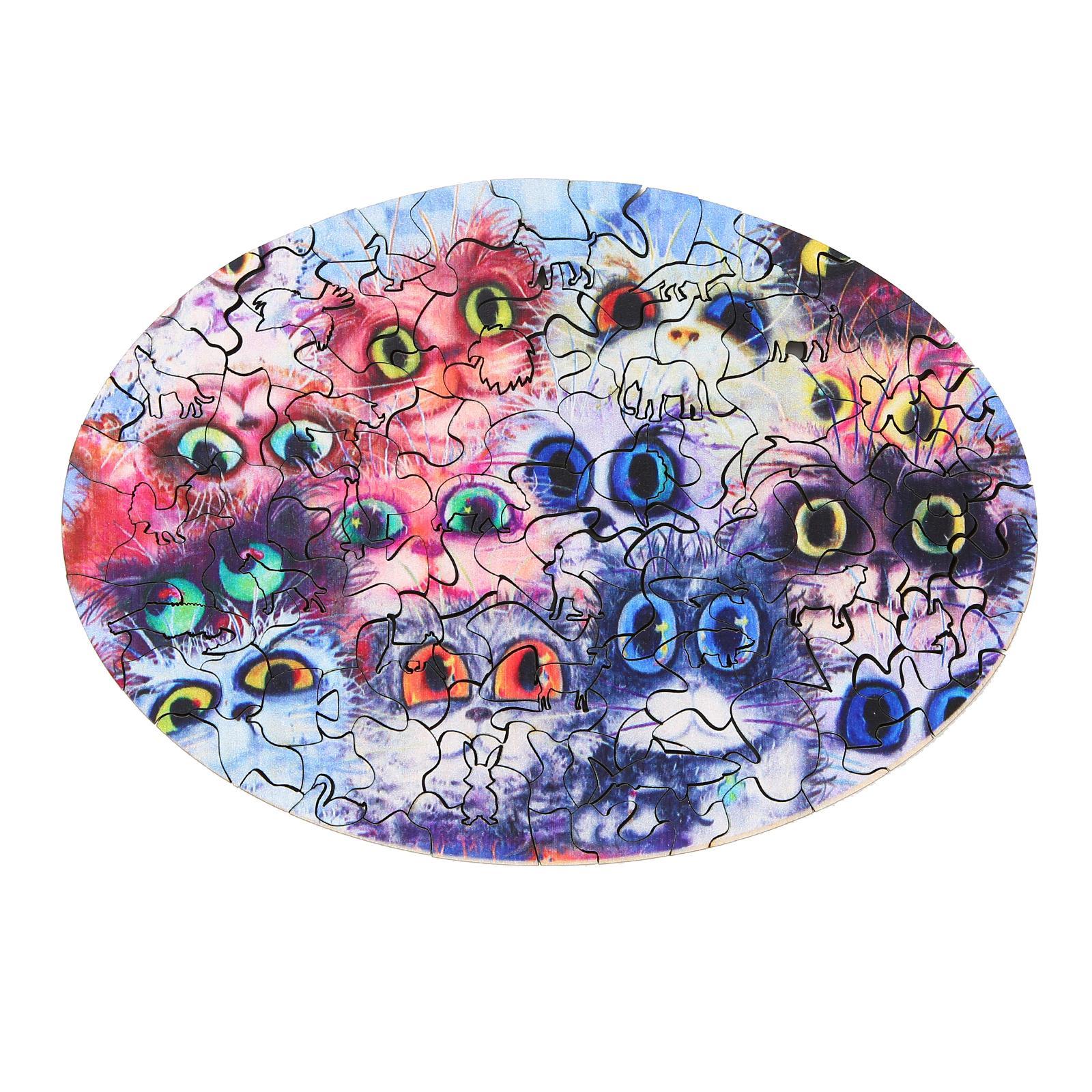 Model DIY Craft  Wooden Jigsaw Puzzle for Adults Kids