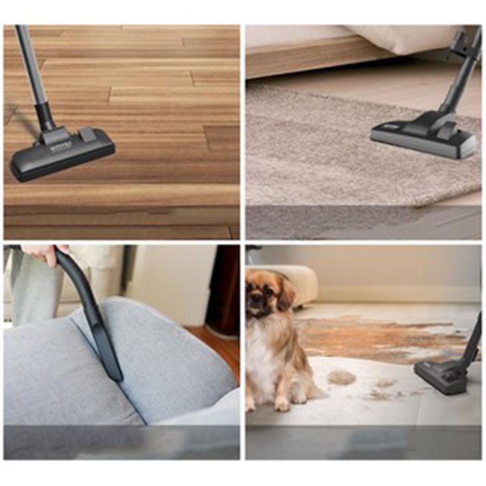 Máy hút bụi công nghiệp đa năng khô và ướt ABG Yili YLW-6263A loại 12 lít công suất 1200W - thùng inox kèm lõi lọc thay thế - Hàng Chính Hãng