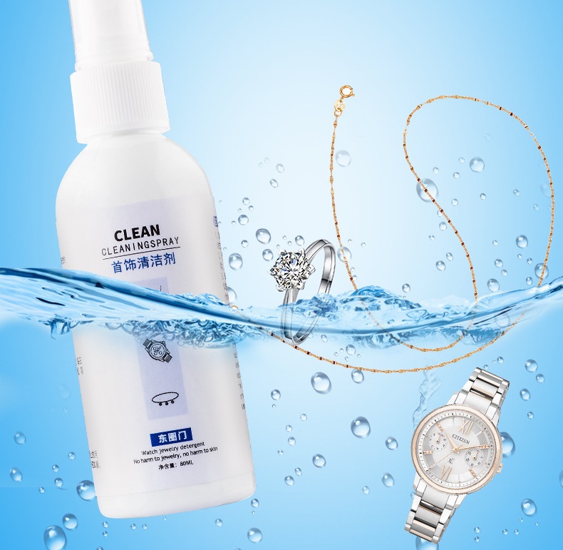 Dung Dịch Đánh Bóng Và Làm Sáng Đồ Trang Sức Vàng Bạc 80ml