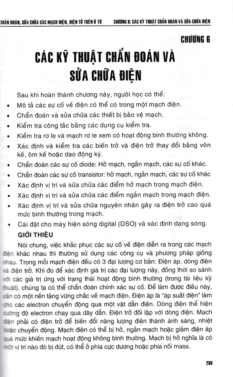 Chẩn Đoán, Sửa Chữa Các Mạch Điện, Điện Tử Trên Ô Tô - STK