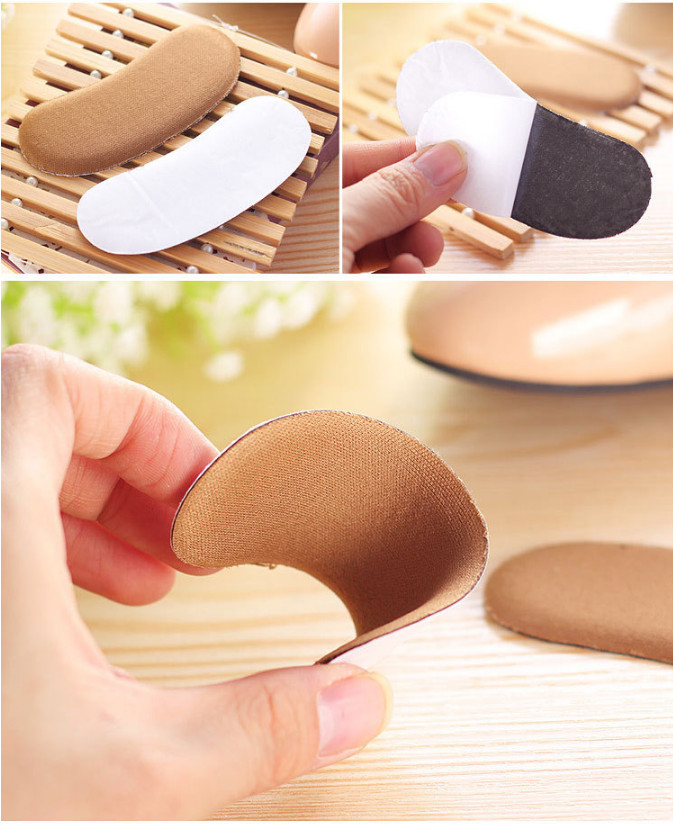 Bộ 2 miếng lót giày bảo vệ gót sau chống trầy và trượt khi mang giày cao gót, giày búp bê GD281-LGOT