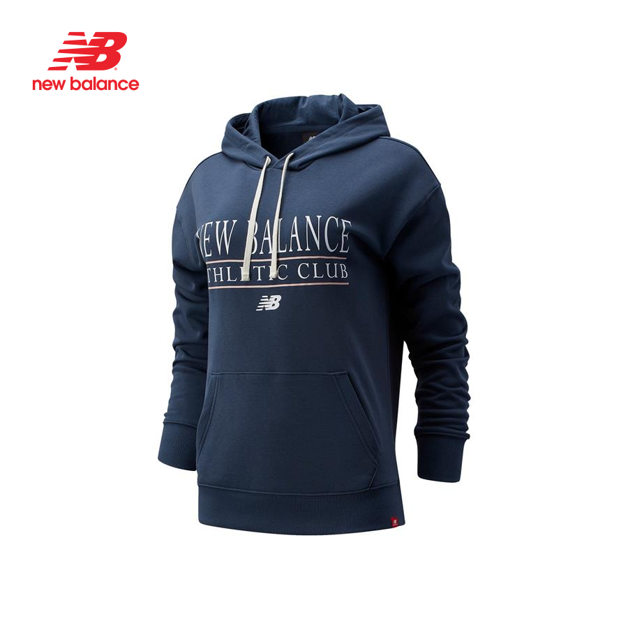 Áo nỉ thời trang nữ New Balance ESSENTIALS ATHLETIC CLUB HOODIE - AWT13508DOG (form châu á)