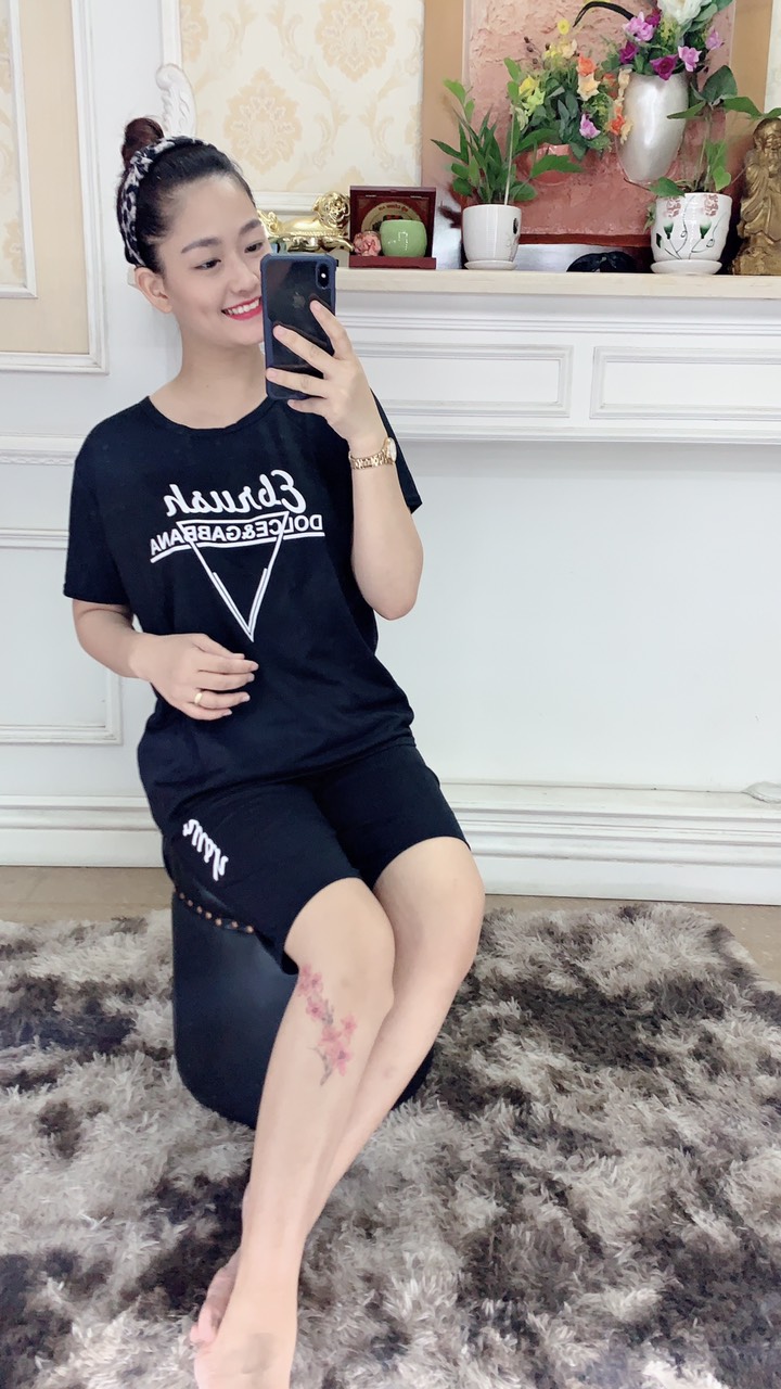 Bộ cotton cho mẹ