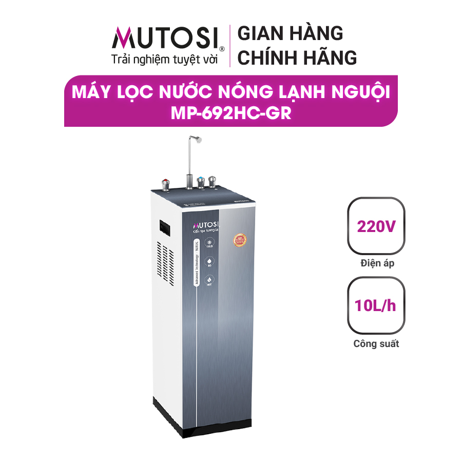 Máy lọc nước Nóng Lạnh Nguội 9 lõi MP-692HC- Hàng chính hãng